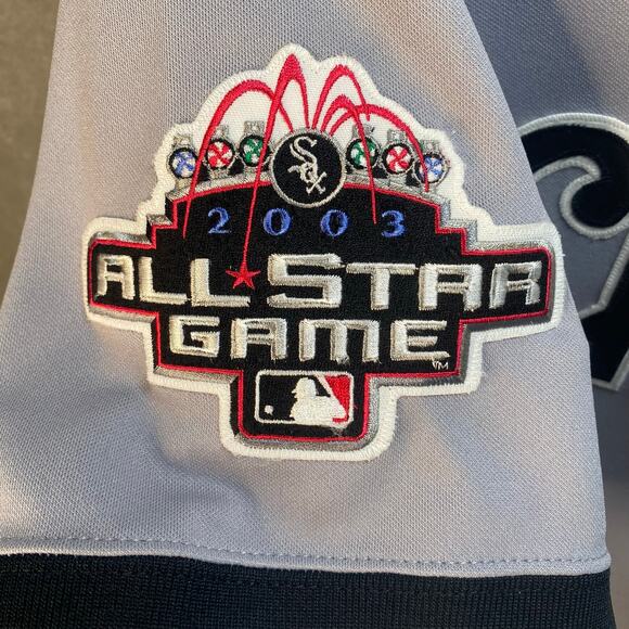 Chicago White Sox Keegan #22 MLB Majestic Authentic‎ Baseball Jersey Gray - Picture 11 of 16